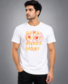 T.T. Men Devotional Ganesh Graphic Printed| Half Sleeves | Cotton Blended T-Shirts For Men | Regular Fit | Perfect for Ganesh Chaturthi (Non-Returnable | Non-Exchangeable Item)