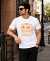T.T. Men Devotional Ganesh Graphic Printed| Half Sleeves | Cotton Blended T-Shirts For Men | Regular Fit | Perfect for Ganesh Chaturthi (Non-Returnable | Non-Exchangeable Item)