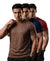 T.T. Men Dri-Fit Polyester Dot- Knit Fabric| Round Neck | Half Sleeve | Sweat-Wicking Gym & Active Wear Tees Pack Of 3 Brown,Navy,Maroon
