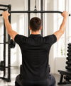 Hiflyers Men|Regular Fit|Dri-Fit|Pique Polo Half Sleeve T-Shirt For Men|Polo For Men|Black