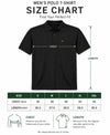 Hiflyers Men|Regular Fit|Dri-Fit|Pique Polo Half Sleeve T-Shirt For Men|Polo For Men|Black