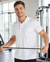 Hiflyers Men|Regular Fit|Dri-Fit|Pique Polo Half Sleeve T-Shirt For Men|Polo For Men|White