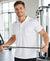 Hiflyers Men|Regular Fit|Dri-Fit|Pique Polo Half Sleeve T-Shirt For Men|Polo For Men|White