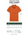 Hiflyers Men|Regular Fit|Dri-Fit|Pique Polo Half Sleeve T-Shirt For Men|Polo For Men|Orange