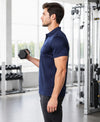 Hiflyers Men|Regular Fit|Dri-Fit|Pique Polo Half Sleeve T-Shirt For Men|Polo For Men|Navy