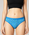 T.T. Women|Cotton|Mid-Rise|Full Coverage Desire Printed Briefs For Daily Wear|Soft Breathable Comfortable Panty|Pack Of 2|Red,Sky Blue