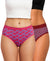 T.T. Women|Cotton|Mid-Rise|Full Coverage Desire Printed Briefs For Daily Wear|Soft Breathable Comfortable Panty|Pack Of 2|Pink,Red