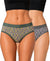 T.T. Women|Cotton|Mid-Rise|Full Coverage Desire Printed Briefs For Daily Wear|Soft Breathable Comfortable Panty|Pack Of 2|Green,Grey