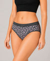 T.T. Women|Cotton|Mid-Rise|Full Coverage Desire Printed Briefs For Daily Wear|Soft Breathable Comfortable Panty|Pack Of 2|Green,Grey