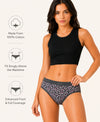 T.T. Women|Cotton|Mid-Rise|Full Coverage Desire Printed Briefs For Daily Wear|Soft Breathable Comfortable Panty|Pack Of 2|Blue,Grey