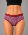 T.T. Women|Cotton|Mid-Rise|Full Coverage Desire Printed Briefs For Daily Wear|Soft Breathable Comfortable Panty|Pack Of 3|Black,Green,Red