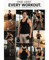 T.T. Men|Desire Premium Gym Vest|Pure Cotton|Rib Fabric|Moisture-Wicking, Breathable & Stretchable Sleeveless Undershirt| Ideal For Gym, Sports & Daily Wear|Pack Of 2|Black,Green