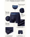 T.T. Jazzz Men’S Cotton Trunk With Outer Pocket|Comfortable Fit|Top Elastic Waistband|Pack Of 3|Black,Maroon,Navy
