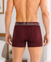 T.T. Jazzz Men’S Cotton Trunk With Outer Pocket|Comfortable Fit|Top Elastic Waistband|Pack Of 2|Maroon,Dark Grey