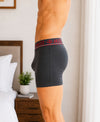 T.T. Jazzz Men’S Cotton Trunk With Outer Pocket|Comfortable Fit|Top Elastic Waistband|Pack Of 3|Dark Brown,Sky Blue,Dark Grey