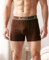 T.T. Jazzz Men’S Cotton Trunk With Outer Pocket|Comfortable Fit|Top Elastic Waistband|Pack Of 2|Brown,Maroon