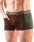 T.T. Jazzz Men’S Cotton Trunk With Outer Pocket|Comfortable Fit|Top Elastic Waistband|Pack Of 2|Brown,Green