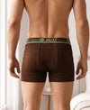 T.T. Jazzz Men’S Cotton Trunk With Outer Pocket|Comfortable Fit|Top Elastic Waistband|Pack Of 2|Brown,Dark Brown