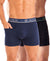 T.T. Jazzz Men’S Cotton Trunk With Outer Pocket|Comfortable Fit|Top Elastic Waistband|Pack Of 2|Blue,Dark Brown