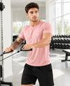 HiFlyers Men Regular Fit Polyster Pique Round Neck Half Sleev Tshirt Onion