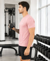 HiFlyers Men Regular Fit Polyster Pique Round Neck Half Sleev Tshirt Onion