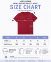 HiFlyers Men Regular Fit Polyster Pique Round Neck Half Sleev Tshirt Maroon