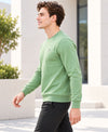 T.T. Men Classic Winter Essential T-Shirt|Polyester 180 Gsm|Regular Fit|Round Neck|Full Sleeve Tees|Pack Of 2|Green,White