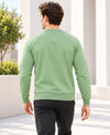 T.T. Men Classic Winter Essential T-Shirt|Polyester 180 Gsm|Regular Fit|Round Neck|Full Sleeve Tees|Pack Of 2|Green,Onion