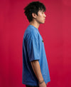 T.T. Men OversizedGraaphic Printed T-Shirt Sky Blue