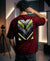 T.T. Men OversizedGraaphic Printed T-Shirt Maroon