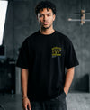 T.T. Men OversizedGraaphic Printed T-Shirt Black