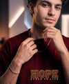 T.T. Men OversizedGraaphic Printed T-Shirt Maroon