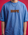 T.T. Men OversizedGraaphic Printed T-Shirt Sky Blue