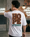 T.T. Men OversizedGraaphic Printed T-Shirt White