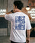 T.T. Men OversizedGraaphic Printed T-Shirt White
