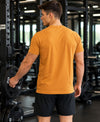 Hiflyers Men Regular Fit Cotton Round Neck T-Shirt |Pack Of 2|Mustard,Olive