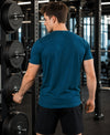 Hiflyers Men Regular Fit Cotton Round Neck T-Shirt |Pack Of 2|Airforce,Teal Blue