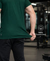 Hiflyers Men Regular Fit Cotton Round Neck T-ShirtGreen