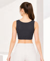 T.T. Women|Ribbed Crop Top|Sleeveless Round Neck Slim Fit Aesthetic Streetwear Top|Stretchable Cotton Fabric|Tshirt|Top||D.Grey