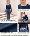 T.T. Women|Stylish Crop Top|Ribbed Slim Fit Full Sleeve Round Neck Trendy Casual Wear Top|Stretchable Cotton Fabric|Tshirt|Top||Denim