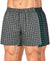 T.T. Men Checked Cotton Poly Woven Boxer Shorts Pack Of 3 Yellow,Black,Green