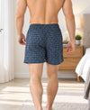 T.T. Men Checked Cotton Poly Woven Boxer Shorts Pack Of 3 Navy,Green,Black