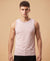 T.T. MenPremium Pure Cotton Gym Vest|Peach