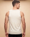 T.T. MenPremium Pure Cotton Gym Vest|Off White