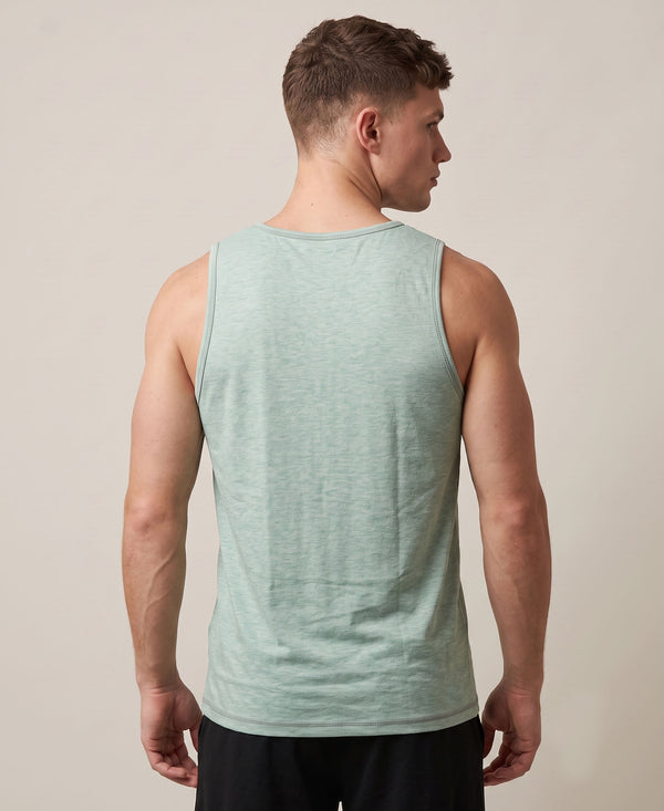 T.T. MenPremium Pure Cotton Gym Vest|Green
