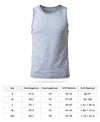 T.T. MenPremium Pure Cotton Gym Vest|Blue