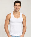 Hiflyers Men'S Cotton Spandex Vest (Pack of 5)
