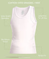 Hiflyers Men'S Cotton Spandex Vest