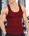 T.T. Men|Desire Premium Gym Vest|Pure Cotton|Rib Fabric|Moisture-Wicking, Breathable & Stretchable Sleeveless Undershirt| Ideal For Gym, Sports & Daily Wear|Maroon