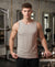 T.T. MenPremium Pure Cotton Gym Vest| Brown
